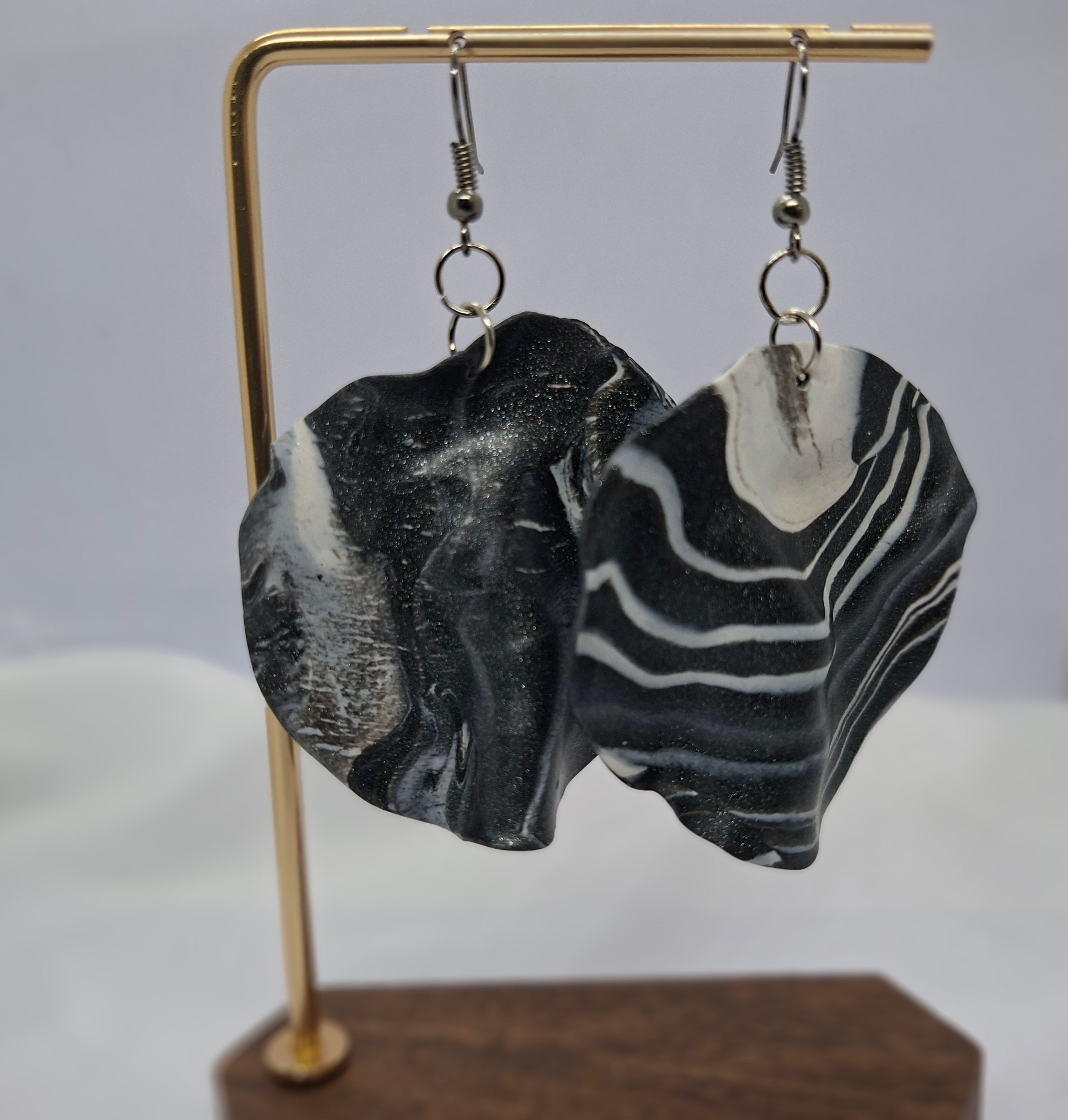 Pendientes Gitana Marmol