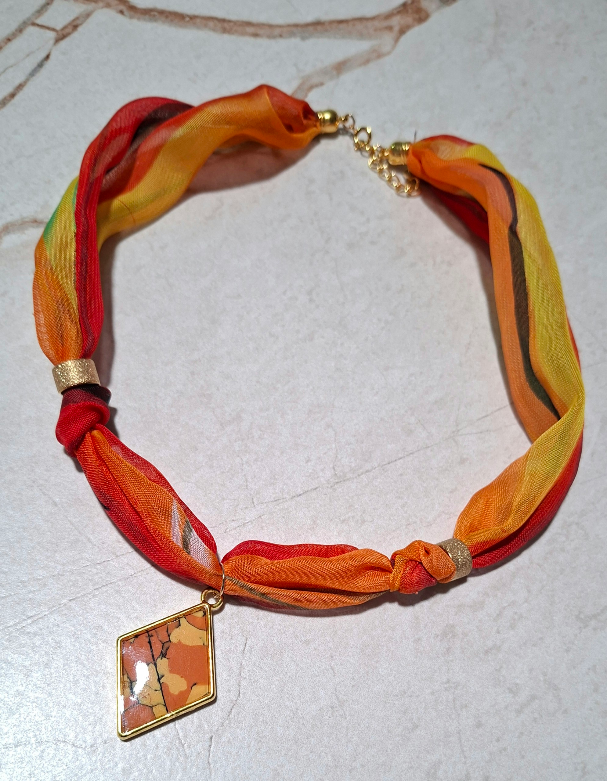 Collar Atardecer Dorado