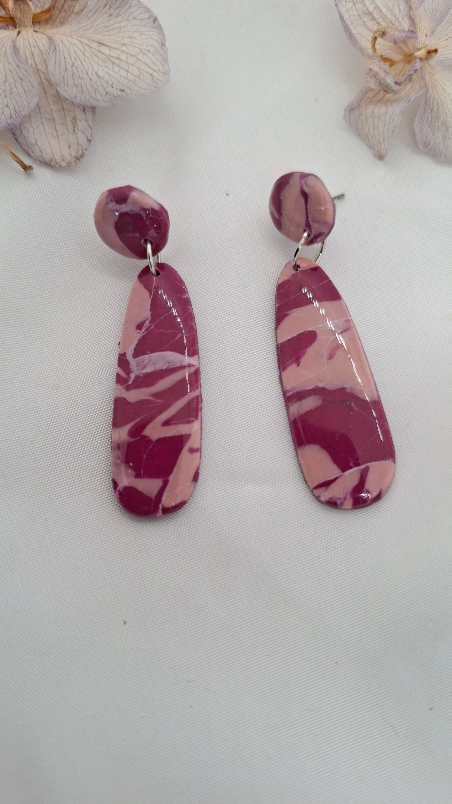 Pendientes Rosa III
