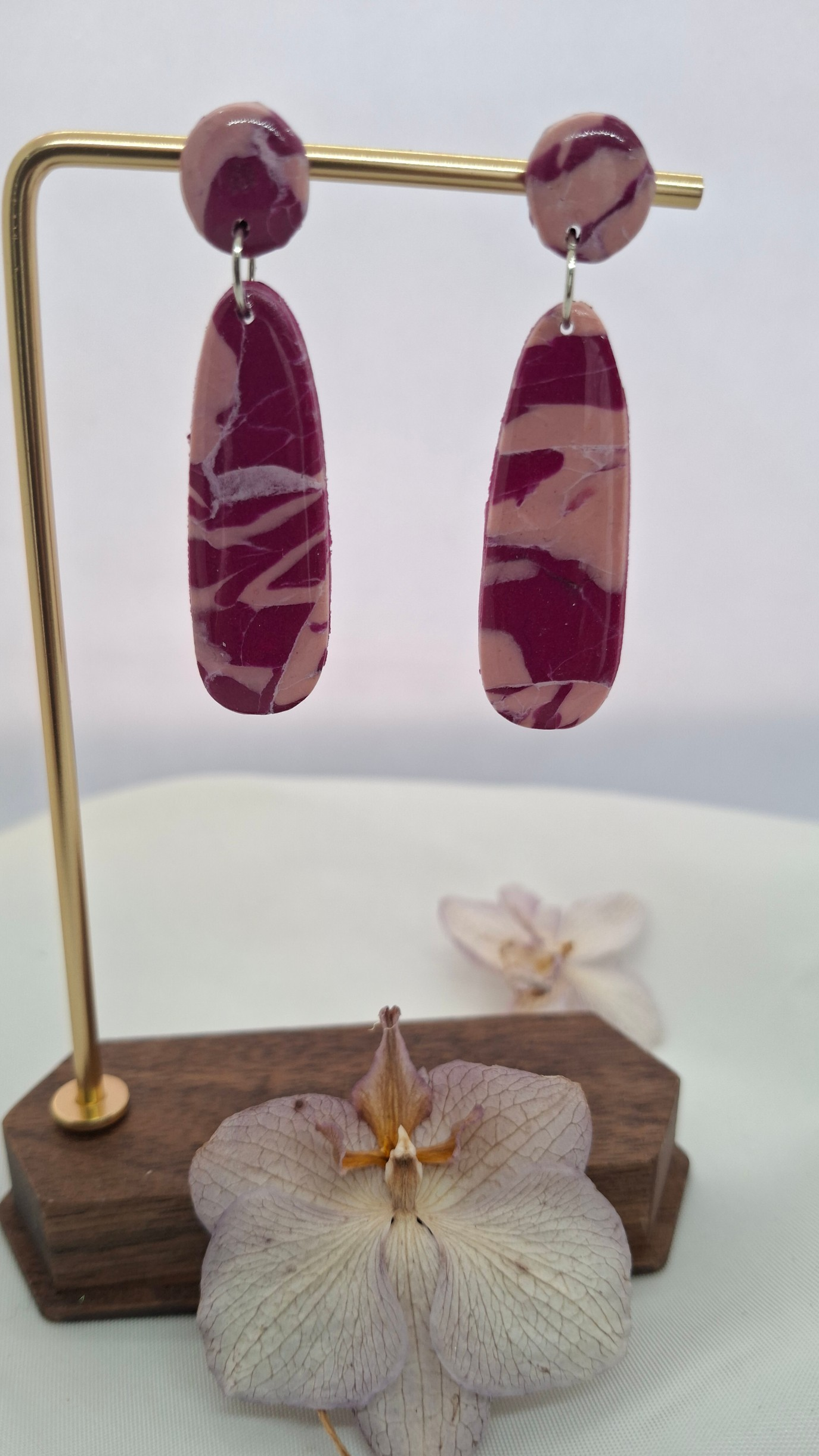 Pendientes Rosa III