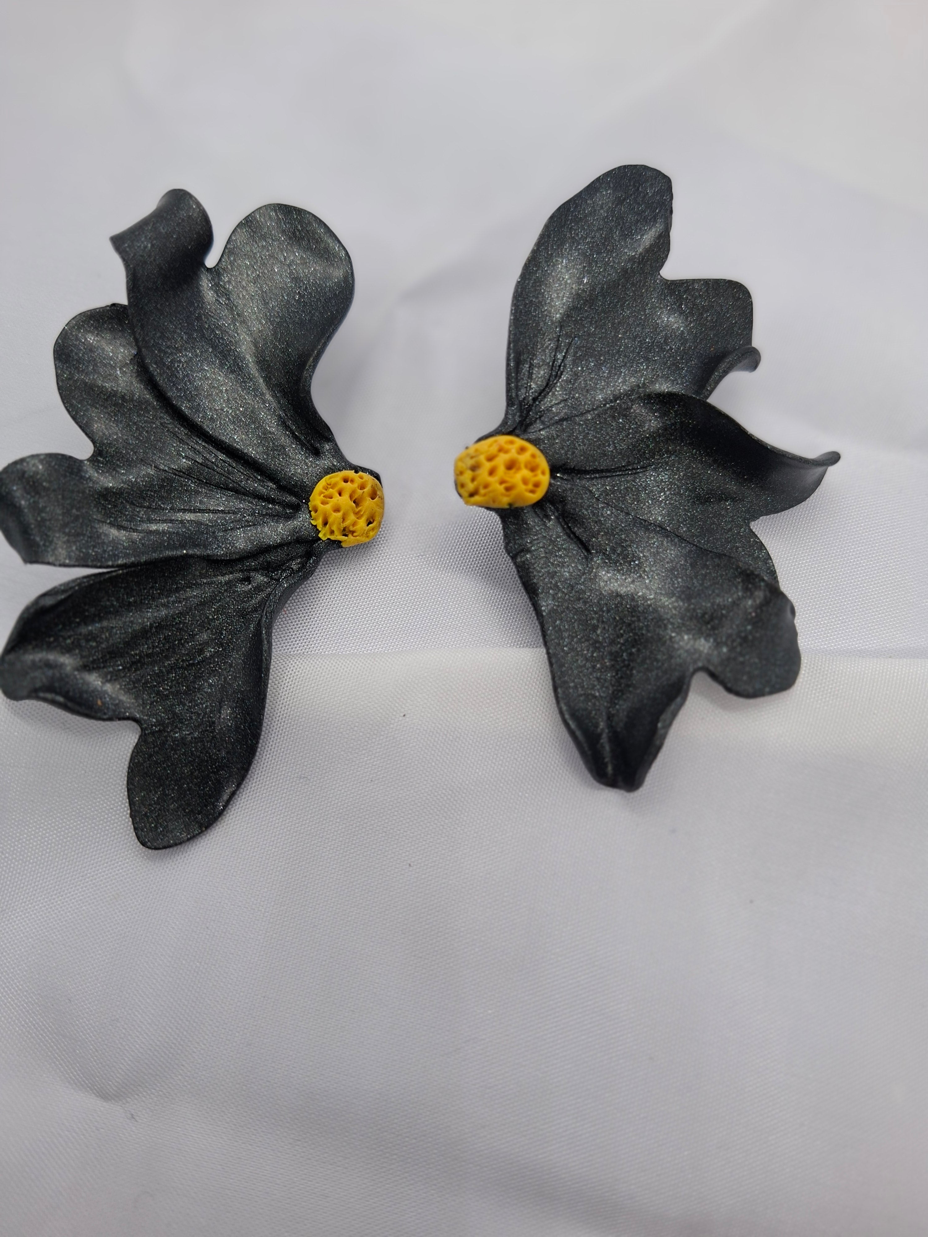 Pendientes Gitana Negros