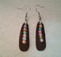 Pendientes Cuero