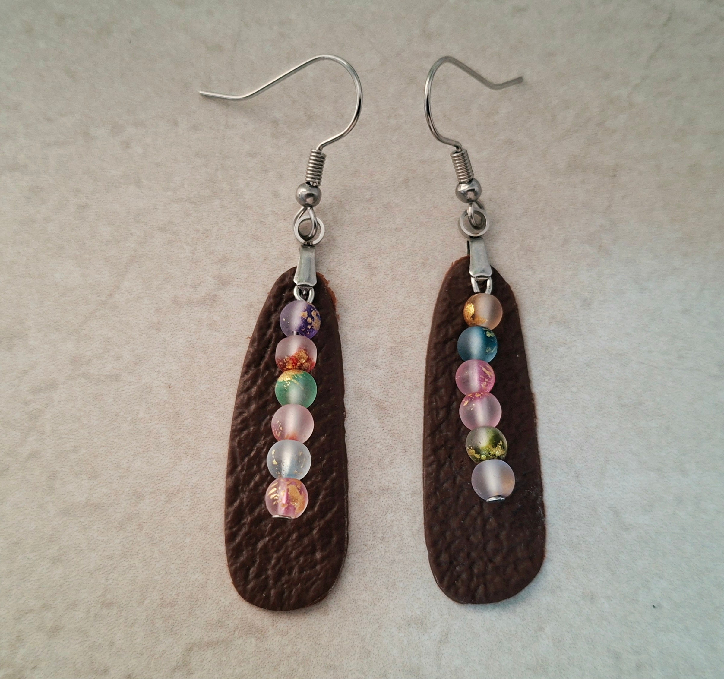 Pendientes Cuero
